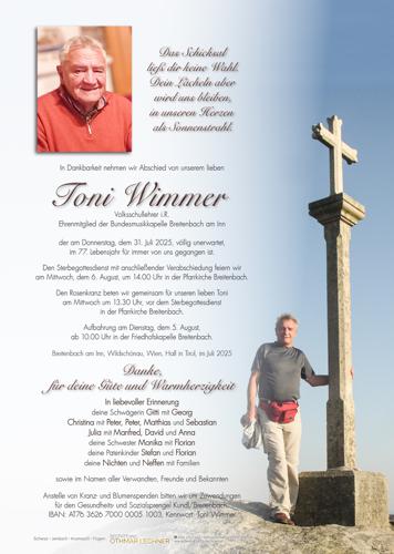 Parte von Toni Wimmer