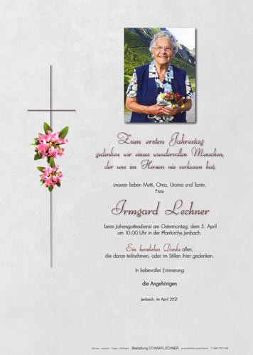 Parte von Irmgard Lechner