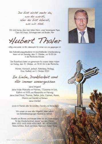 Parte von Hubert Thaler