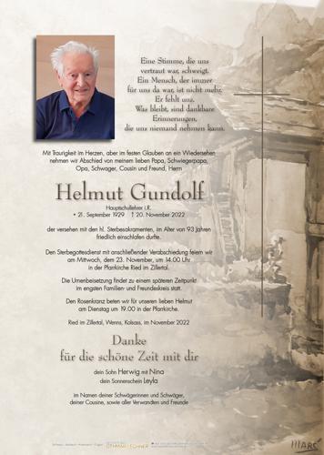 Parte von Helmut Gundolf