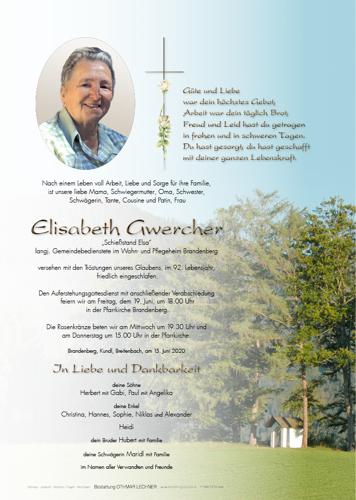Parte von Elisabeth Gwercher