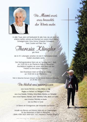 Parte von Theresia Klingler