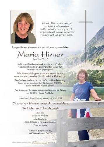 Parte von Maria Hirner