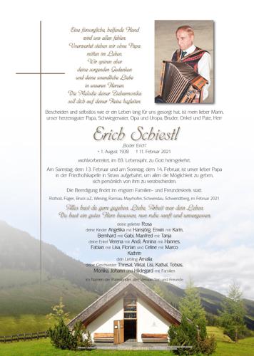 Parte von Erich Schiestl