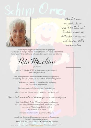 Parte von Rita Moschini