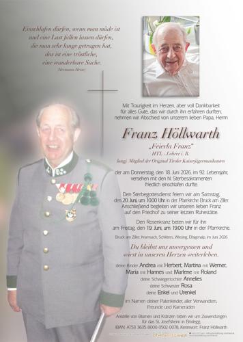 Parte von Franz Höllwarth