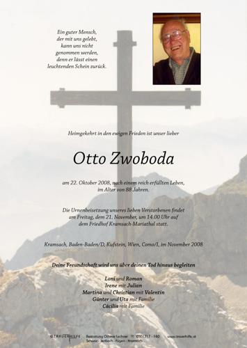 Parte von  Zwoboda Otto Herr