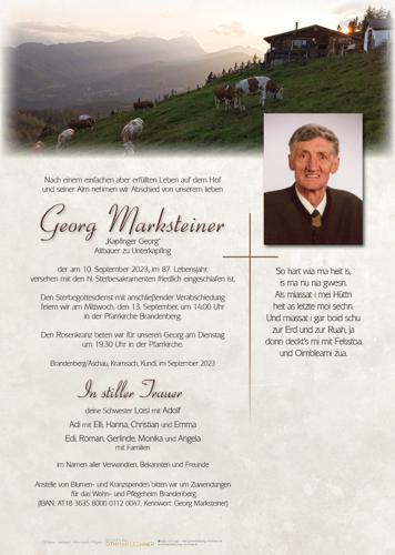 Parte von Georg Marksteiner
