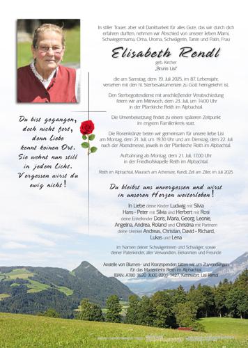 Parte von Elisabeth Rendl