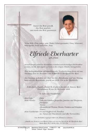 Parte von  Eberharter Elfriede Frau