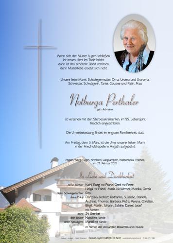 Parte von Notburga Perthaler