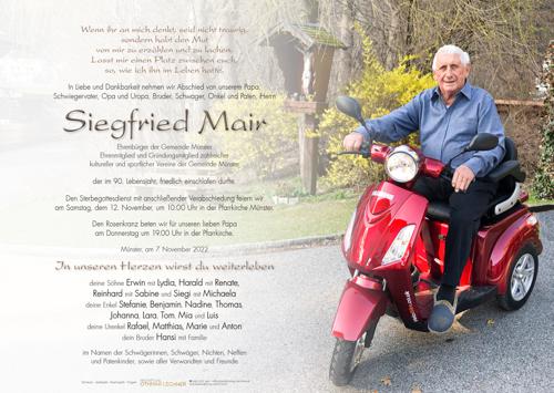 Parte von Siegfried Mair