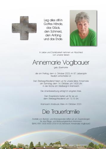 Parte von Annemarie Voglbauer