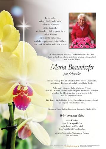Parte von Maria Braunhofer