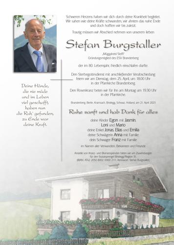 Parte von Stefan Burgstaller