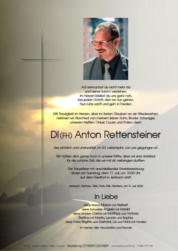 Parte von Anton Rettensteiner