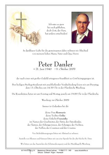 Parte von Peter Danler
