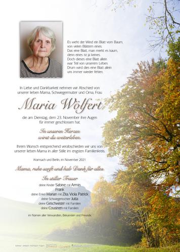 Parte von Maria Wölfert