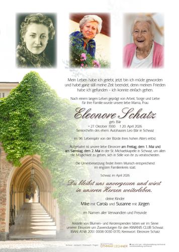 Parte von Eleonore Schatz