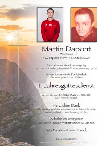 Parte von Martin Dapont