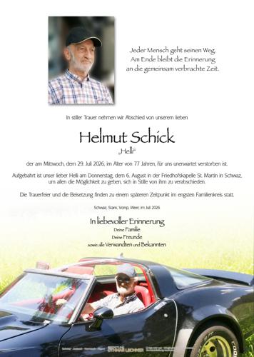 Parte von Helmut Schick