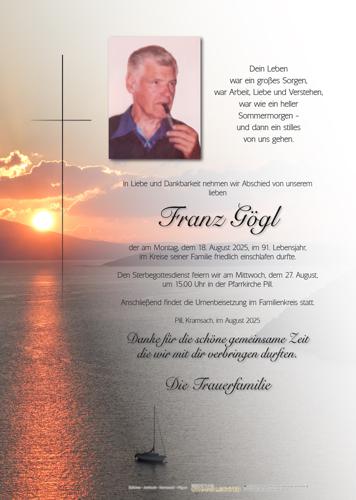 Parte von Franz Gögl