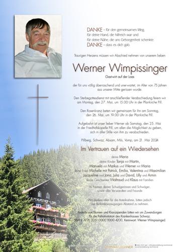 Parte von Werner Wimpissinger