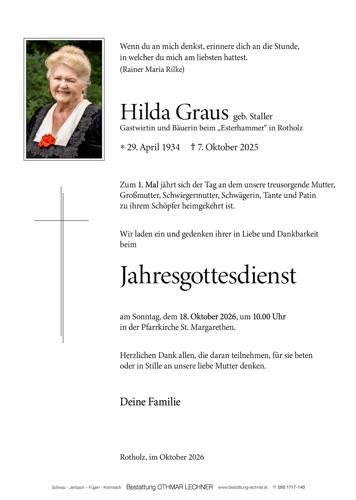 Parte von Hilda Graus