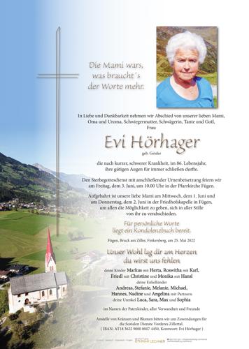 Parte von Evi Hörhager