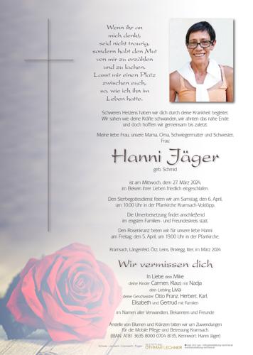 Parte von Hanni Jäger