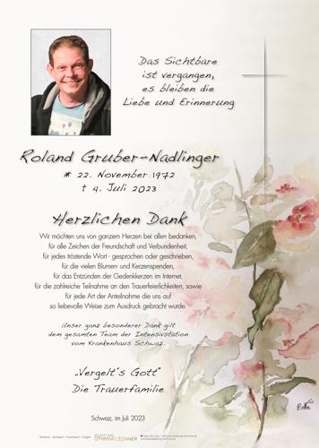 Parte von Roland Gruber - Nadlinger