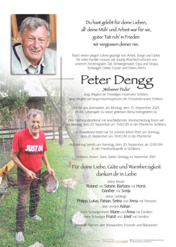 Parte von Peter Dengg