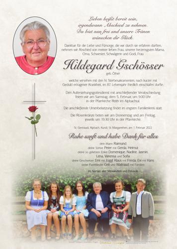 Parte von Hildegard Gschösser