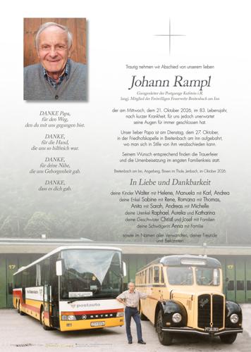 Parte von Johann Rampl