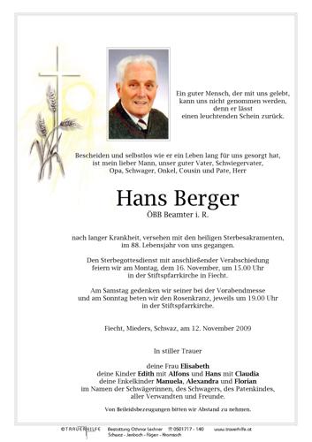 Parte von Hans Berger