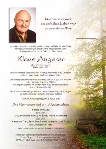 Parte von Klaus Angerer