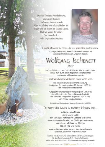 Parte von Wolfgang Tschenett
