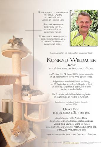 Parte von Konrad Wiedauer