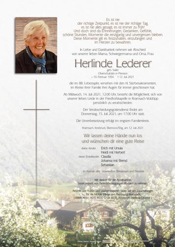 Parte von Herlinde Lederer