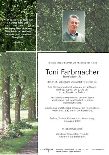 Parte von Toni Farbmacher
