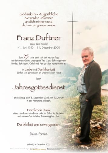 Parte von Franz Duftner