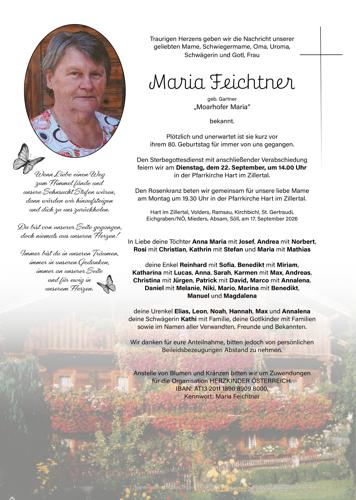 Parte von Maria Feichtner