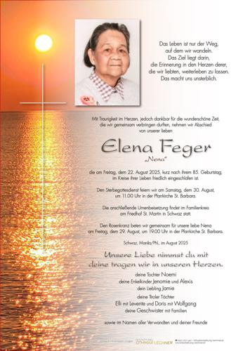Parte von Elena Feger