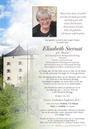 Parte von Elisabeth Sternat