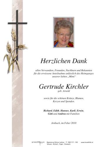 Parte von Gertrude Kirchler