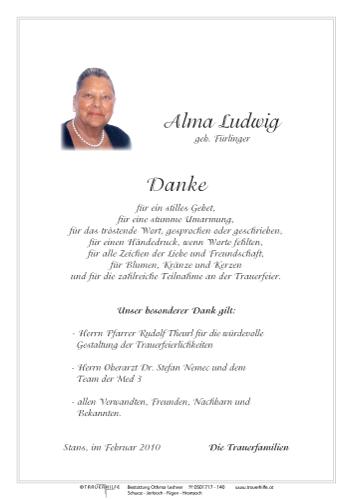 Parte von Alma Ludwig