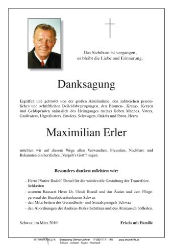 Parte von Maximilian Erler