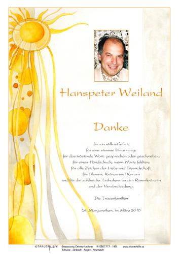 Parte von Hanspeter Weiland