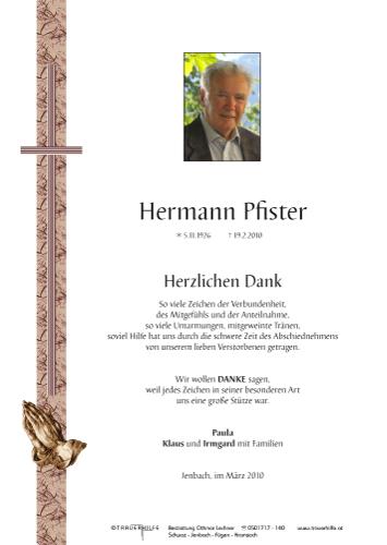 Parte von Hermann Pfister