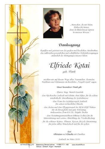 Parte von Eflriede Kotai